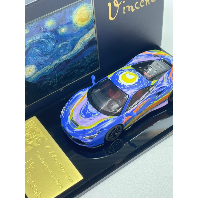 KariumKairui Leap Horse F8 Alloy 1:64 Car Model Simulation Ornament Collectible Limited Edition Gift for Men