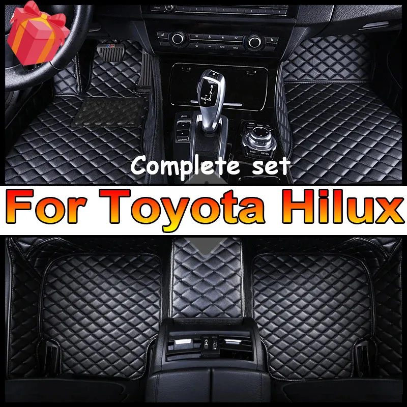 

Автомобильные коврики для Toyota Hilux 2022 2021 2020 2019 2018 2017 2016 2015 2014 2013 2012 2011 2010 2009 Ковры на заказ