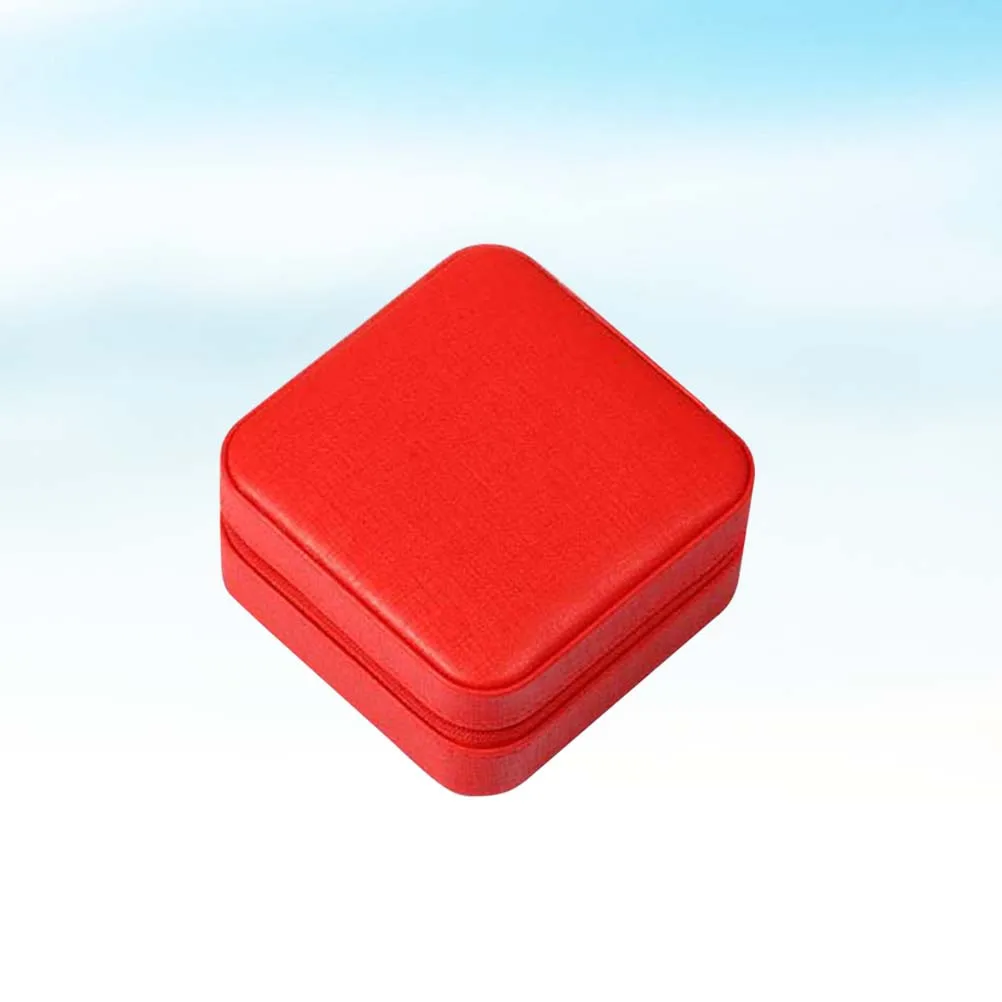 Travel Jewelry Pouch Holder Small Case Jewellery Boxes Traveling Size Organizer