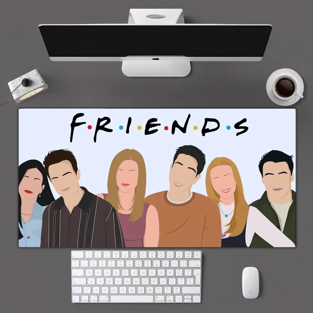 Friends TV Show Mousepad Mousepad Gamer Mouse Pad Size For Office Long Table Mat