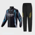 blue long sleev  set
