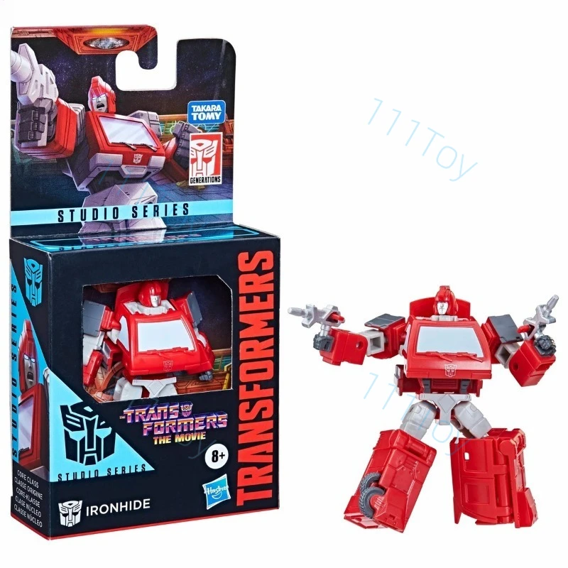 재고 있음 Hasbro Transformers 클래식 장난감 스튜디오 시리즈 코어 클래스 Ironhide 액션 피규어 로봇 장난감 수집품 선물 취미