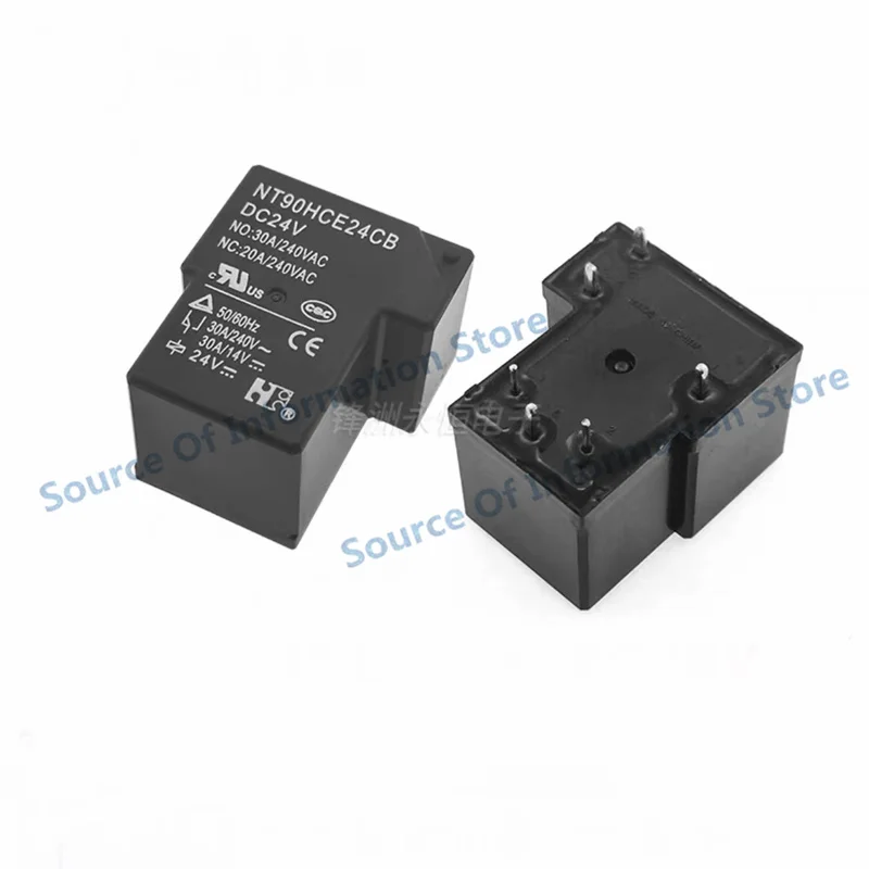 5 قطعة مجموعة مرحل الطاقة NT90HCE RNAE RHAE5CB/12CB/24CB 4Pin/6Pin خيارات 5 فولت 12 فولت 24VDC لسوق المكونات الإلكترونية