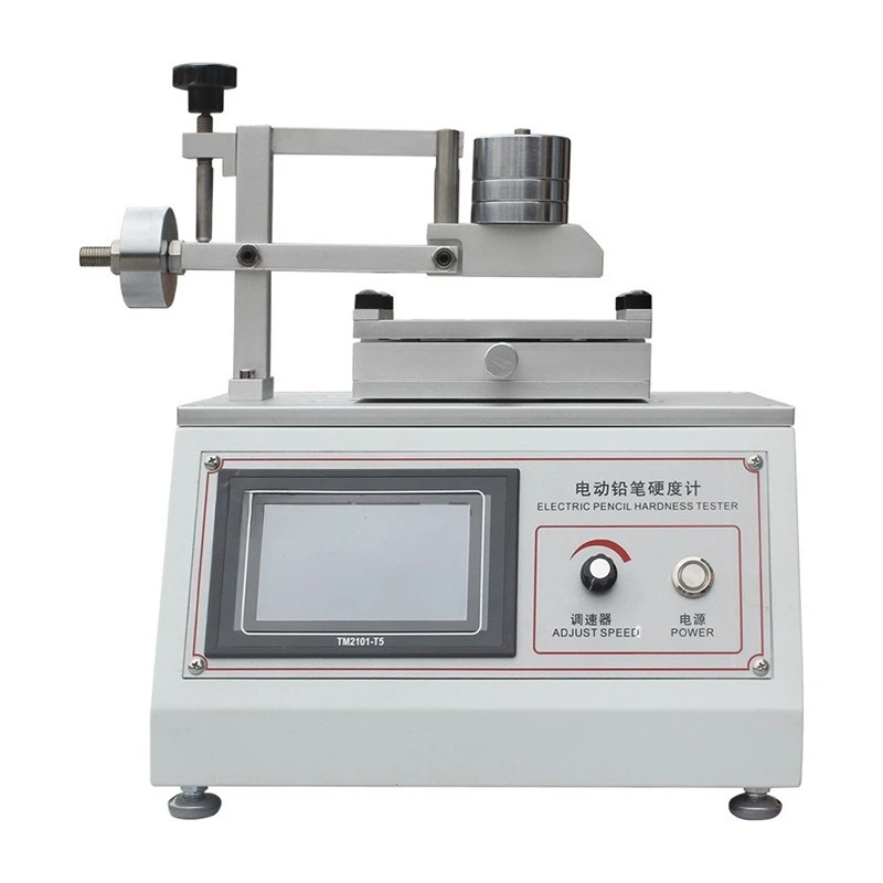 Electric pencil hardness tester, paint coating surface hardness scratch test Adjustable touch screen scratch strength test