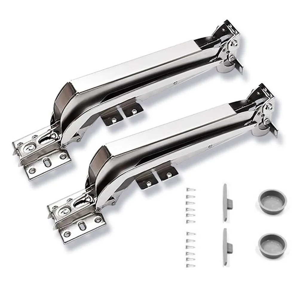 Lateral Opening Door Hinge Set 180degree Parallel Opening Cabinet Wardrobe Door Sliding Load-Bearing 15.4lb Heavy Duty Hinge