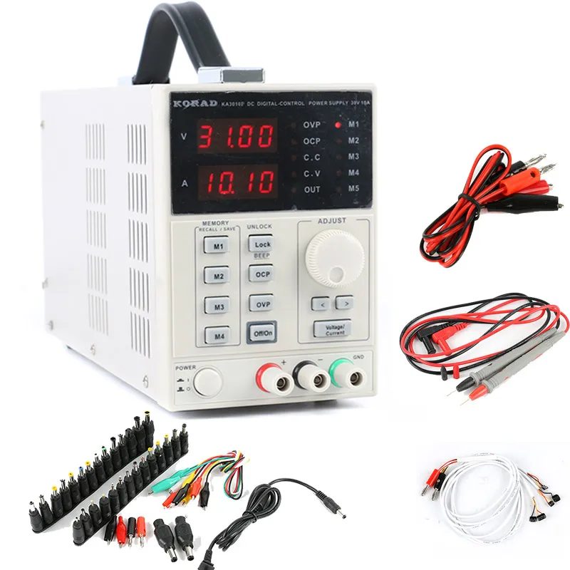 KORAD 3010D 3010P 6005D 6005P Precision Adjustable Digital Programmable DC Power Supply Laboratory Power Supply 30V 60V 5A 10A