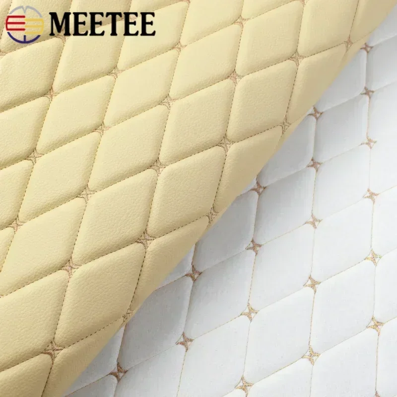 45*160cm Synthetic Leather Fabric for Car Floor Mat Embroidery PVC Fabrics Seat Decoration Faux Leathers Trims DIY Wall Craft