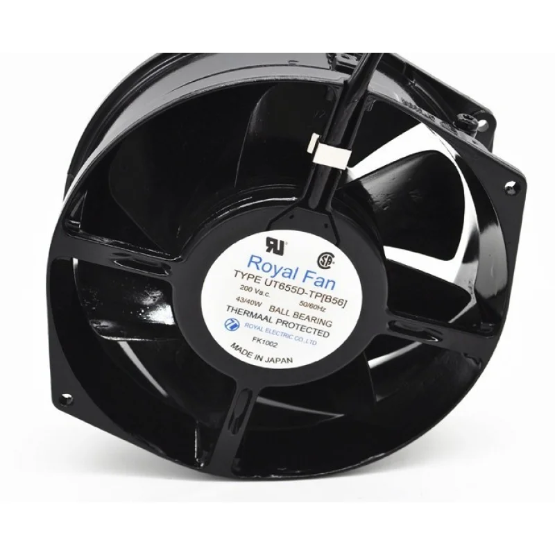 

HJY ORIGIANL FAN UT655D-TP[B56] axial flow cooling fan 0.24/0.26A *ll