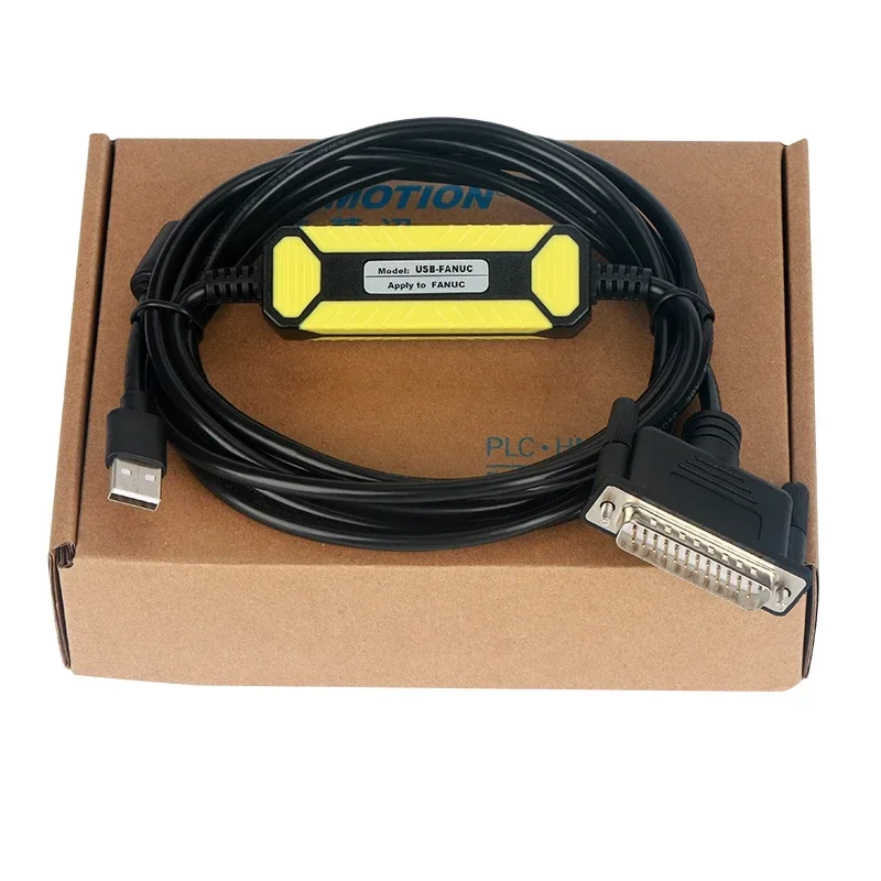 USB-FANUC Compatible with GE FANUC CNC Machine Tools RS232 25pin programming cable Versamax series PLC download line
