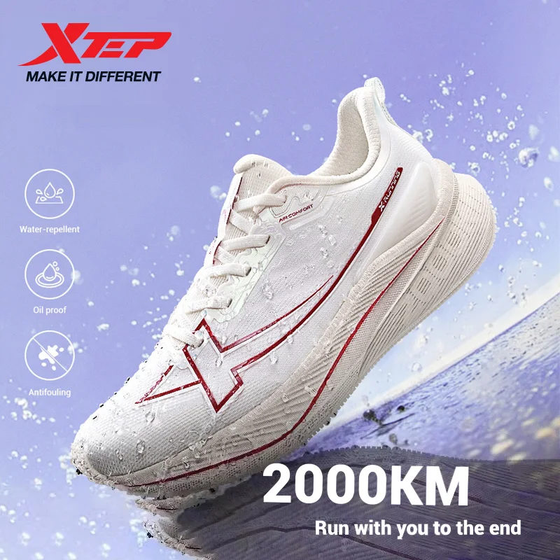 Xtep 2000km 남성용 러닝화 2025 겨울 방수 강화된 추진력 쿠션 충격 흡수 스니커즈 875419110019