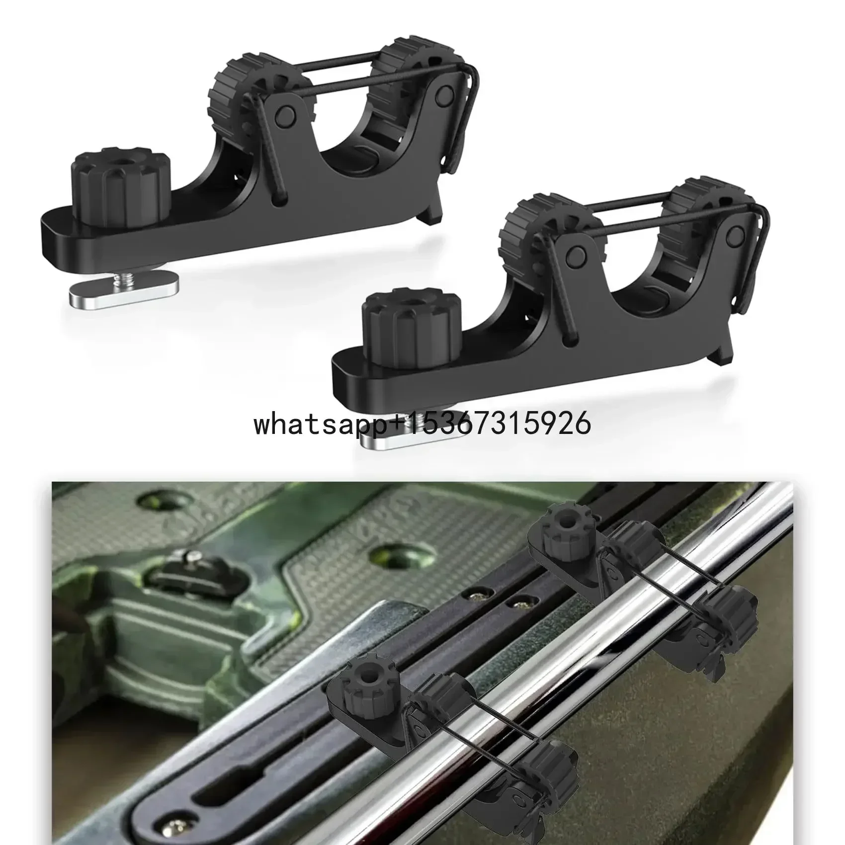 

Extend Kayak Paddle Holder Kayak Track Mount Accessories for Holding Standard Paddle Kayak Oar Holder Kayak Rail