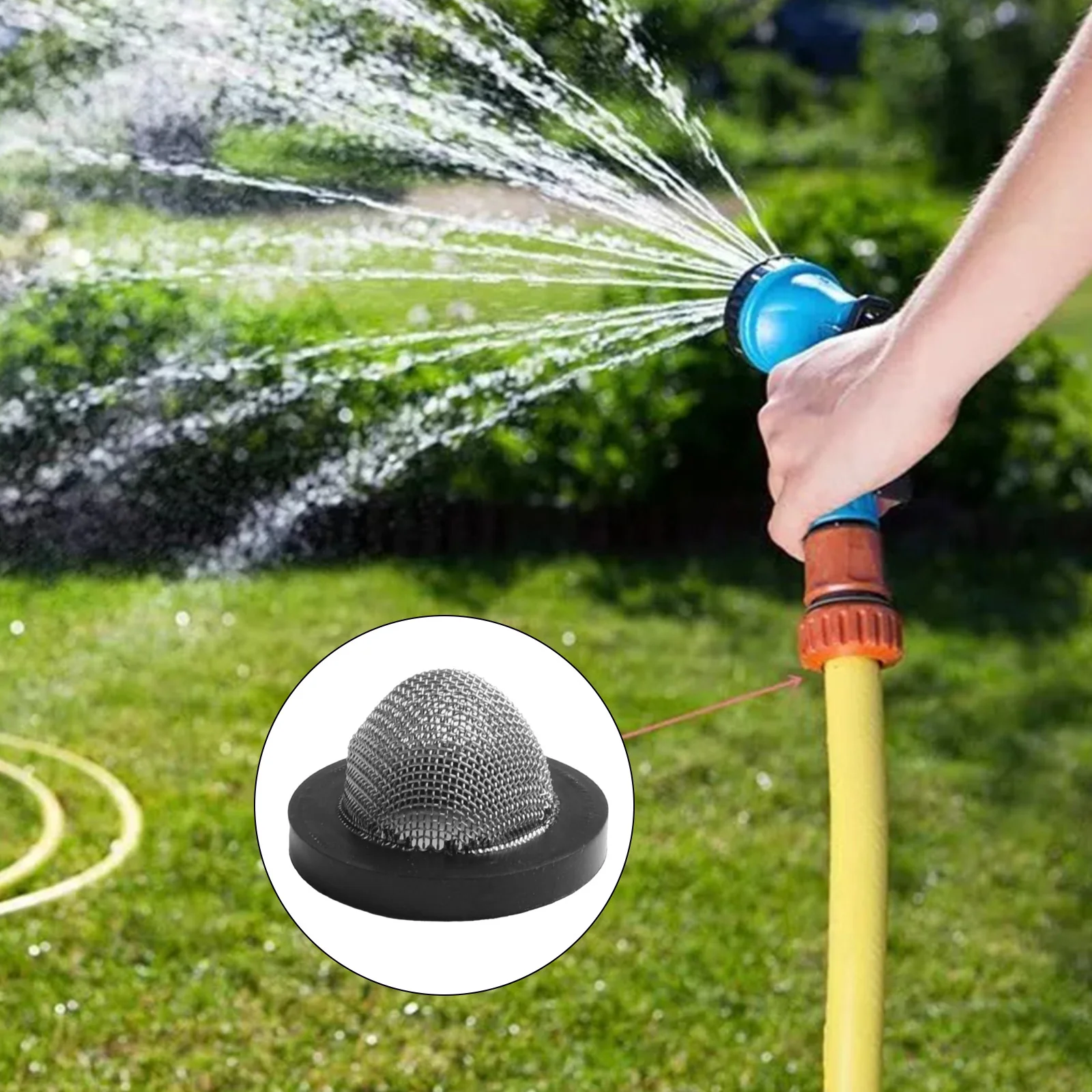 Inlet Intake Screen Pressure Washer Filter DIY Projects Versatile Use Captures Dirt And Debris Easy Installation