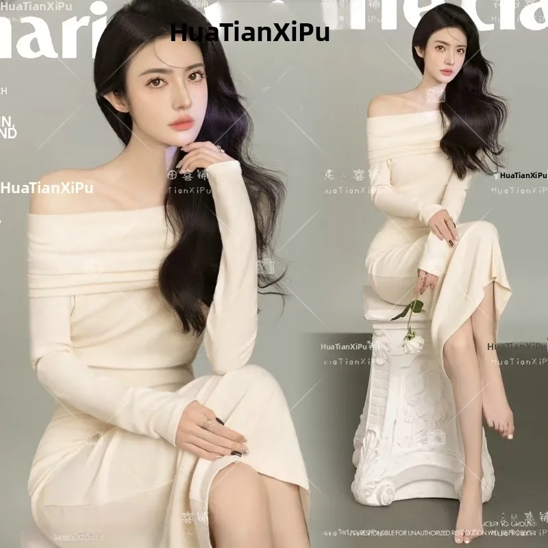 

Elegant Portrait Photography Pure Desire Style Intellectual Atmosphere Sensation Photo Shoot Clothing Women's Fashion