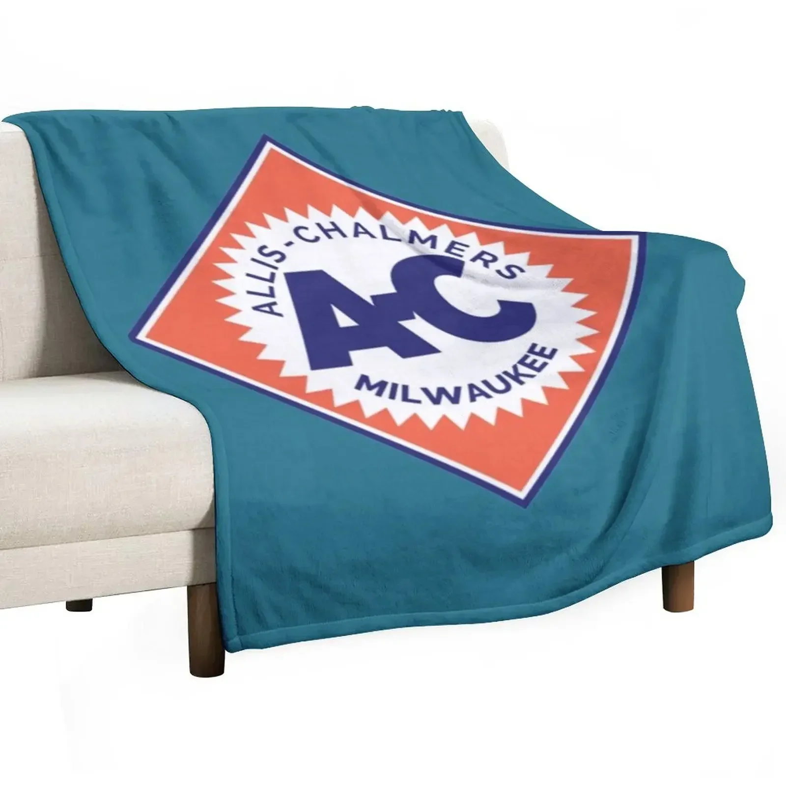 Allis Chalmers retro diamond logo 1919 Throw Blanket cosplay anime Thermal Blankets