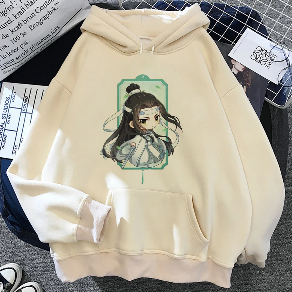 Mo Dao Zu Shi hoodies women Kawaii long sleeve top graphic gothic sweatshirts women 90s Hood