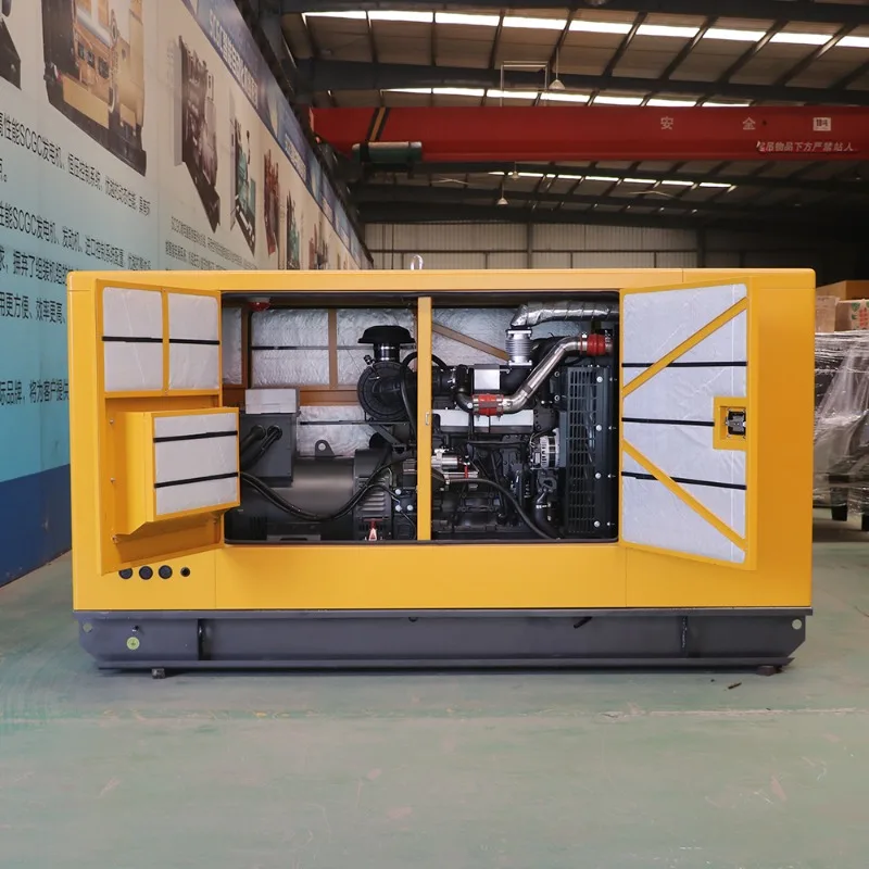75-120KW Silent Canopy Diesel Generator Set Low Noise Anti-corrosion Stable Standby Power For Industrial Use