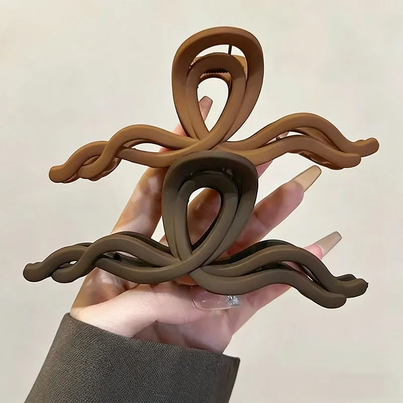 

2pcs/set Vintage Bow Shape Hair Claws For Women Girls Sweet Hair Clips Long Hair Hold Claw Clip Hairpin Fashion Hair Accessories