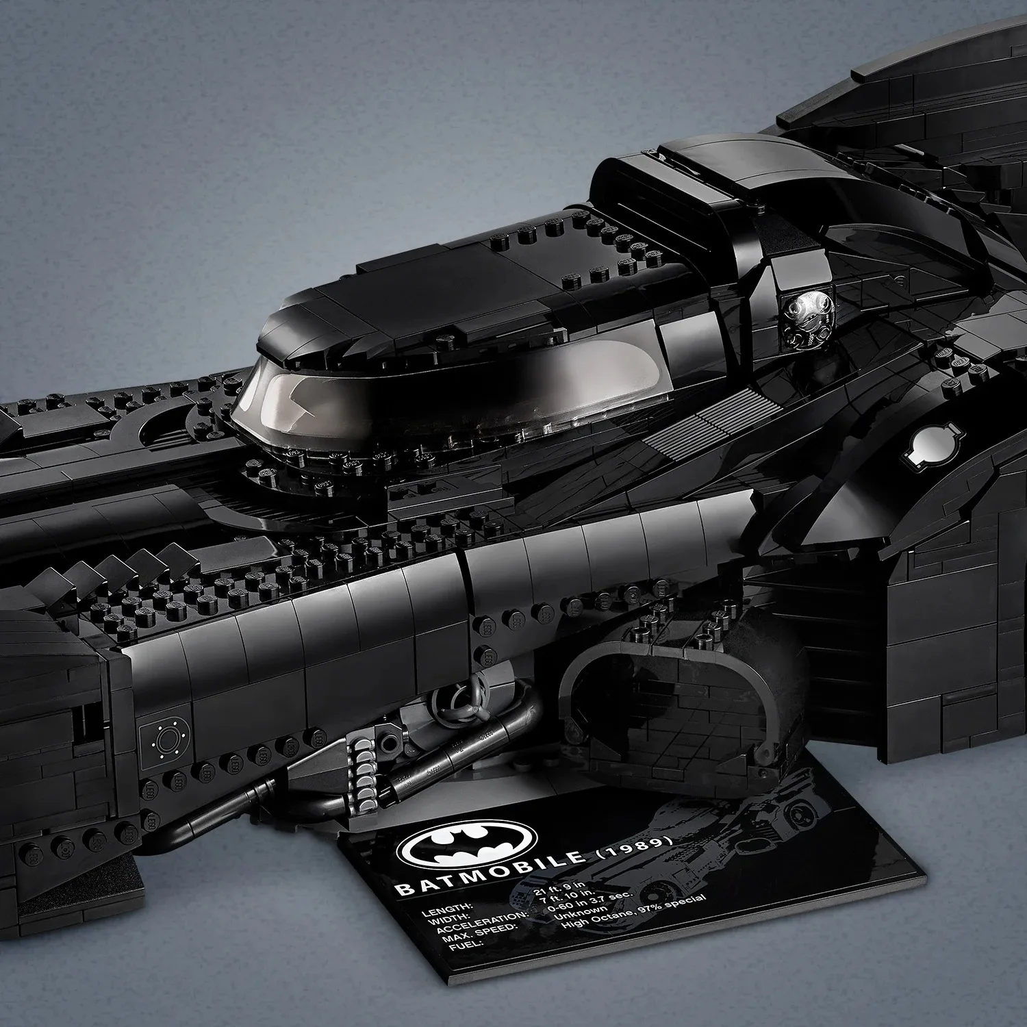 D3005 Bausteine Super-Auto-Modell Rollender Batmobil 76139 Bausteine Spielzeug Geburtstags- und Weihnachtsgeschenk – Detail 6