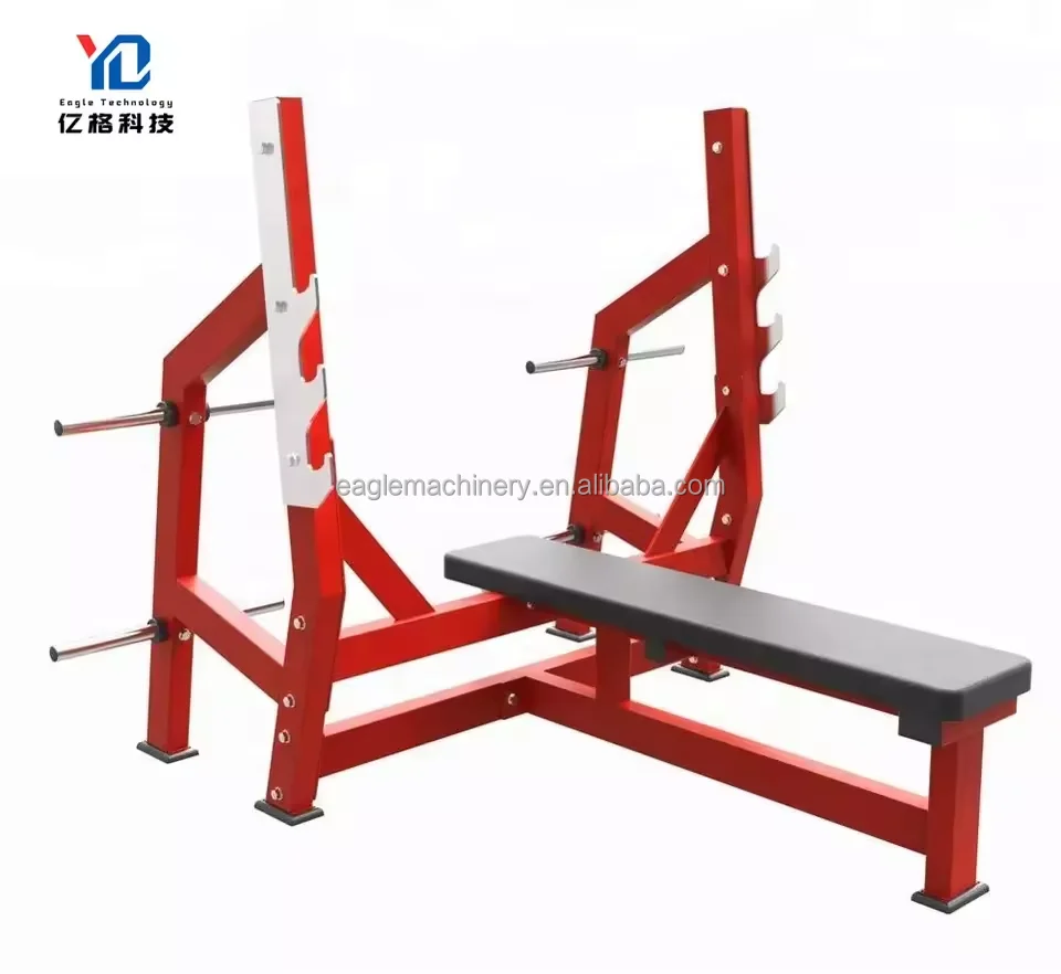 38 Flat Bench Press Heavy Duty Lever Flat Bench Press Commercial Fitness Equipment Chest Developer