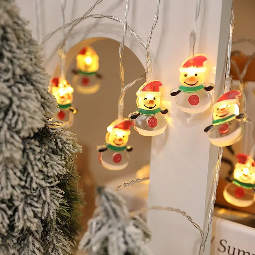 

Christmas Lights 1.5M-50M Snowflake Star LED Fairy String Garland Battery/USB Outdoor for Tree Holiday 2024 New Year Decoration