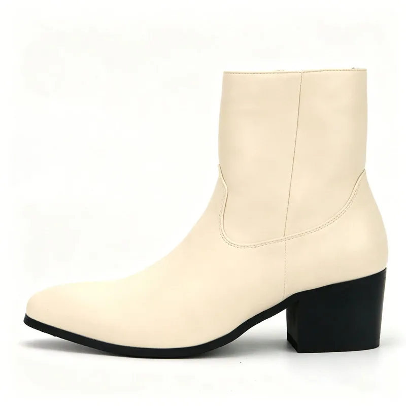 New Chelsea Boots Men Shoes Black 2027 Fashion Zip Versatile Business Casual British Style Street Party Wear Classic Ankle Boots