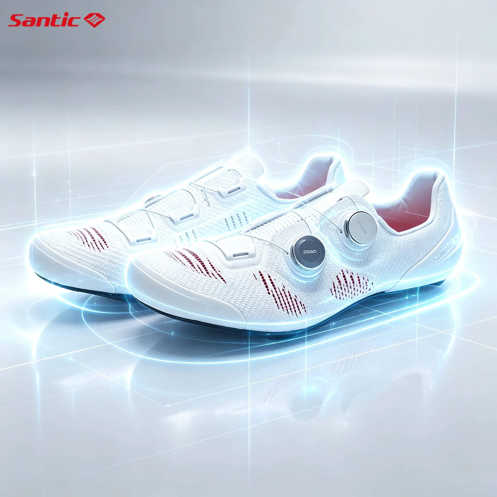 Zapatos De Ciclismo Santic, Zapatos De Bloqueo De Carretera De Fibra De Carbono, Zapatos De Ciclismo Ultraligeros De Competición Para Hombre Y Mujer, 14 Dureza — -46%, 251.83€ Coupon, from 287.99€ – 46% descuento – €287.99