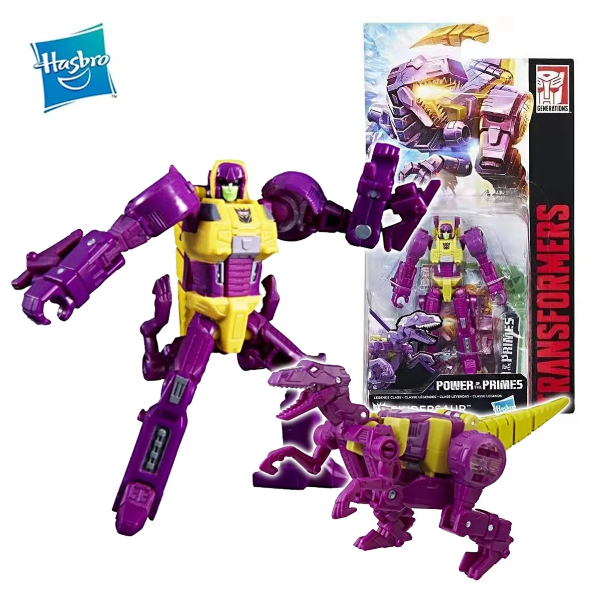 【Disponibile】Hasbro Transformers Power of The Primes Cindersaur 10Cm Legends Class Action Figure Model Toys Robot da collezione