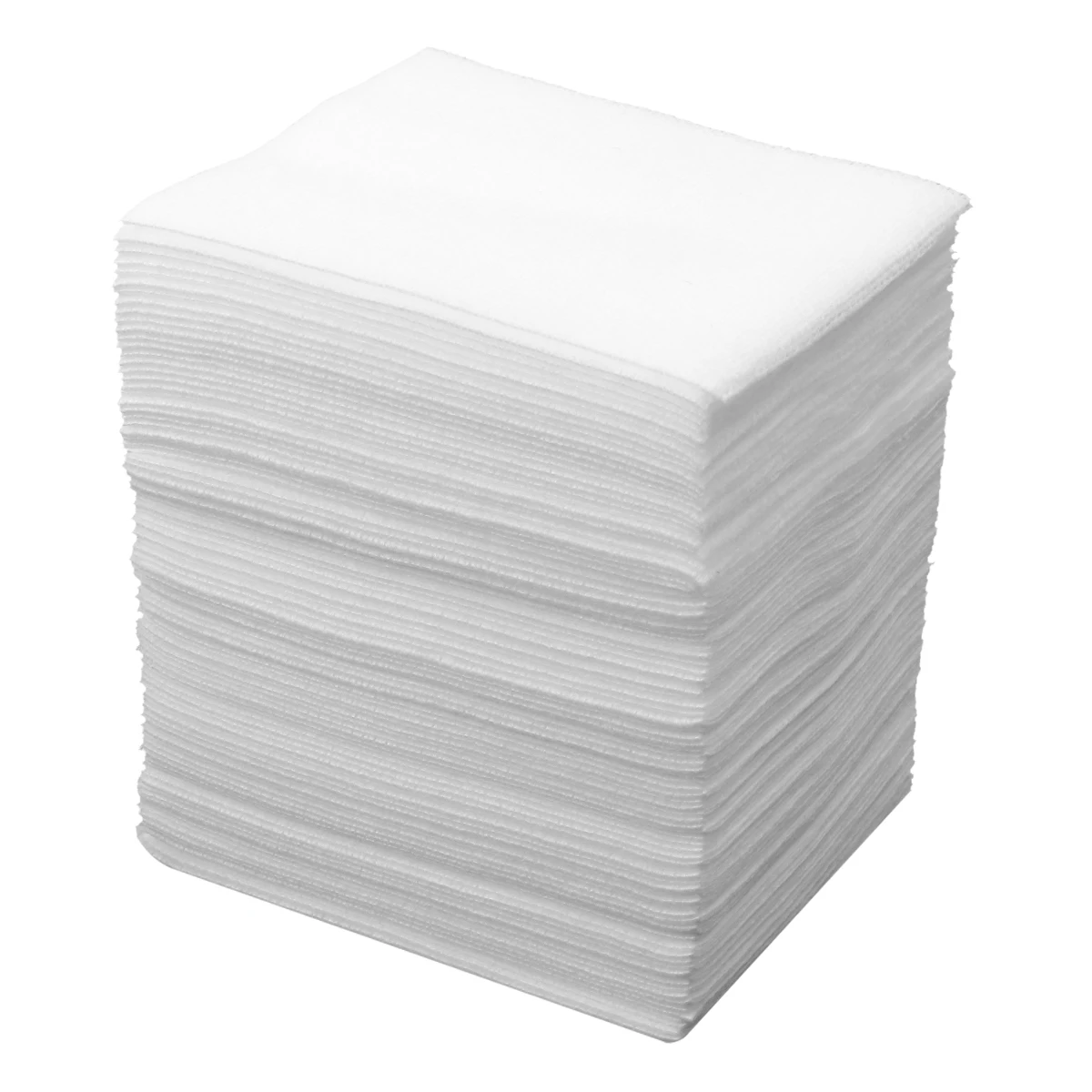 300pcs White Non-Woven Lint-Free Cotton Paper Wipes Makeup Tools NonWoven Gauze Sponge Used For Wound Care Cotton Makeup Wounds