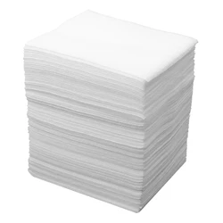 300pcs White Non-Woven Lint-Free Cotton Paper Wipes Makeup Tools NonWoven Gauze Sponge Used For Wound Care Cotton Makeup Wounds