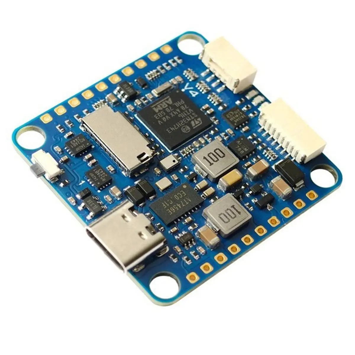 PROMOTION~ SLIM V4 Flight Controller with Built-in OSD MicroSD for FPV RC Model Fixed-Wing Drone F7 STM32H743 Flight Stack