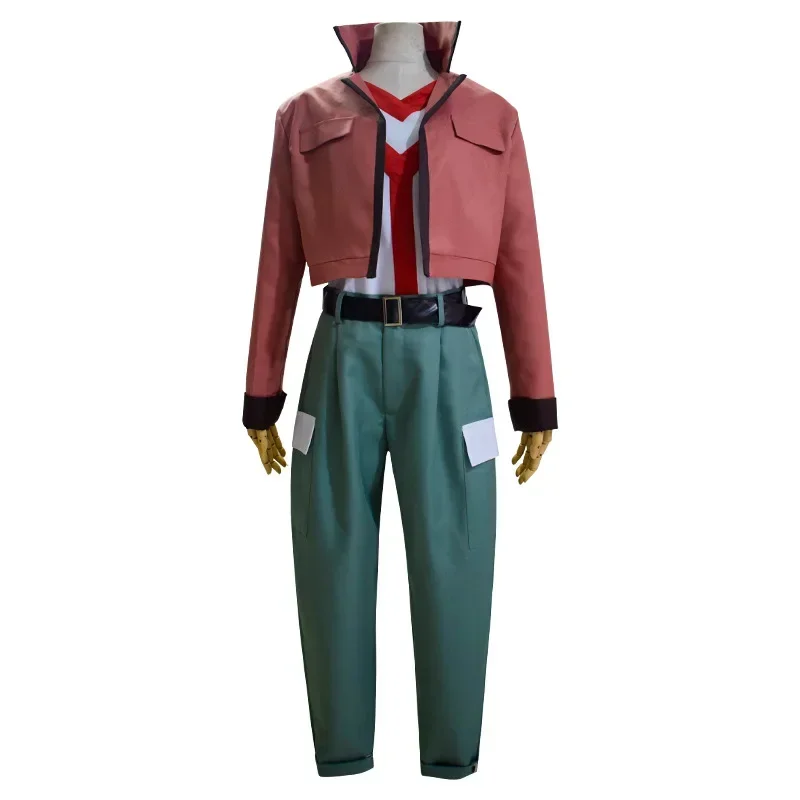 Edens Zero Anime Shiki Granbell Cosplay Costume Adult Unisex Jacket Coat Top Pants Belt Set