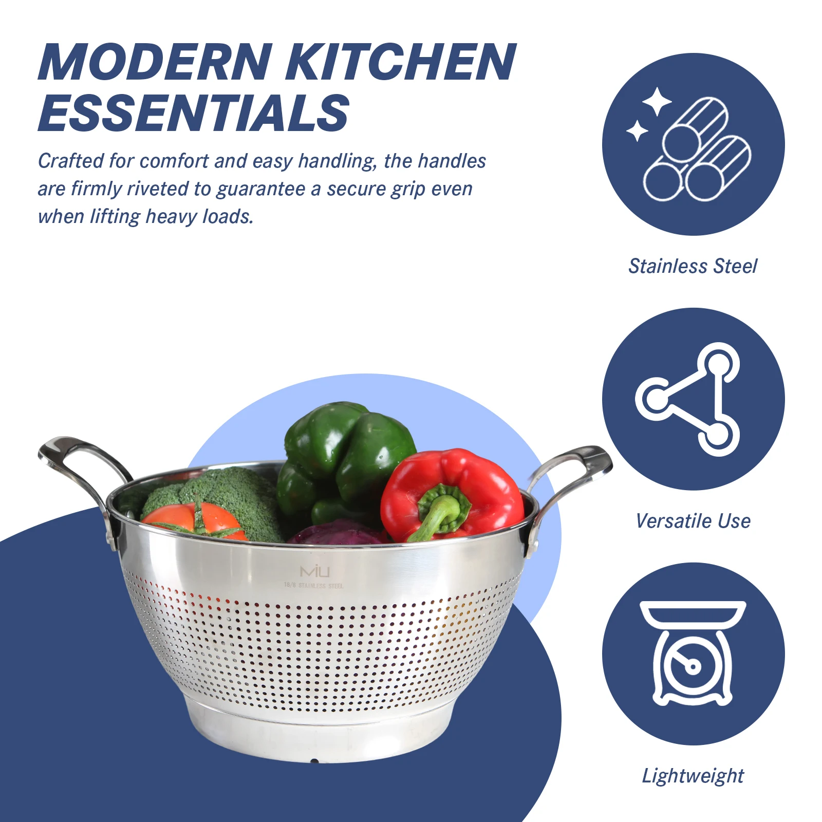 

tasty Way rice washing basin, rice washing machine, dense hole drainage basket, no leakage rice sieve, double ear drainage