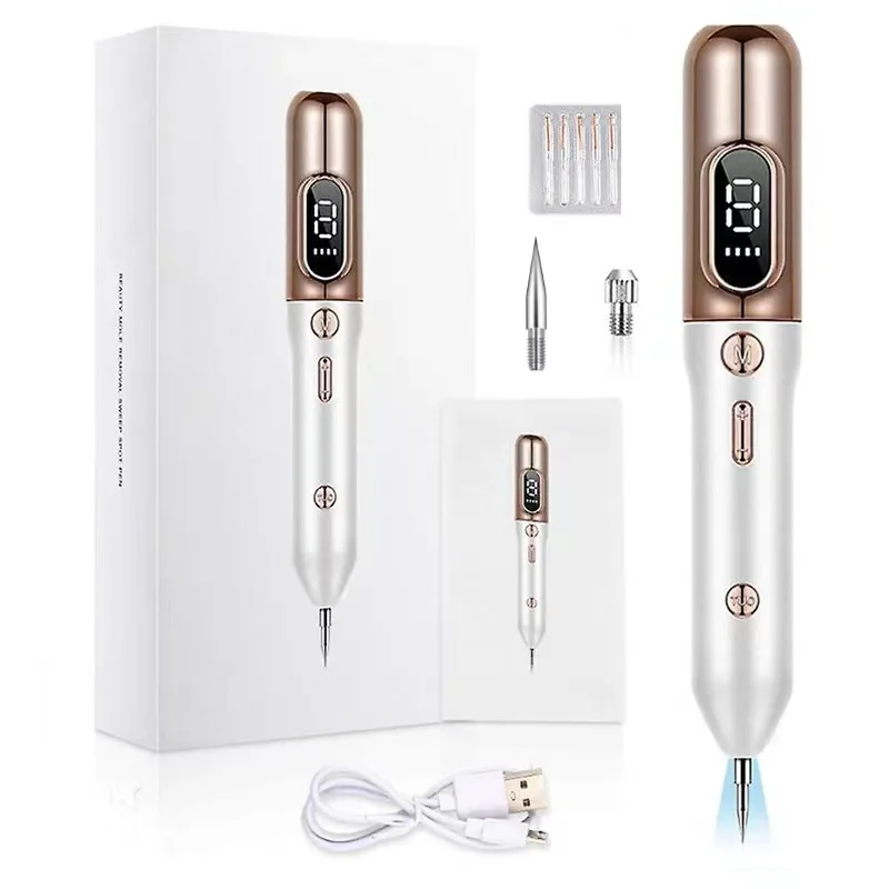 Caneta Plasma Multifuncional para Cuidados com a Pele, Removedor de Verruga, Removedor de Toupeira e Mancha, Beauty Meter, Tools