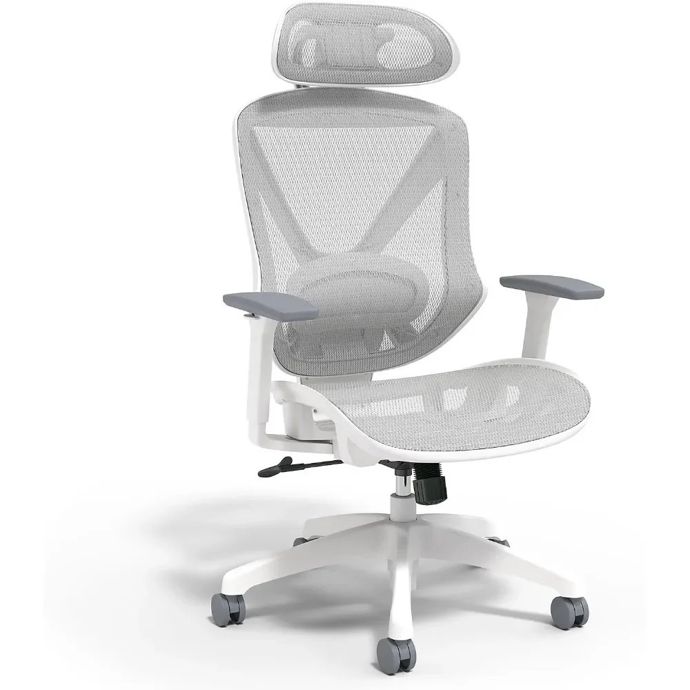 

Ergonomic Mesh Swivel Task Chair, Grey