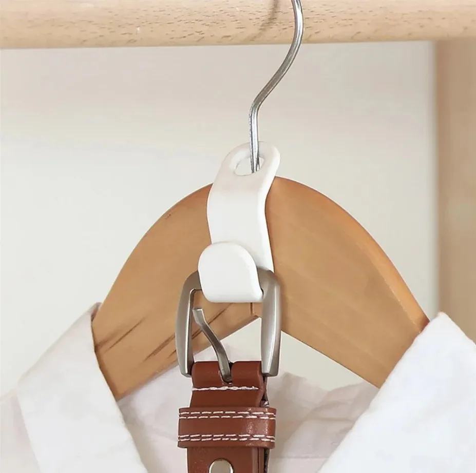 5-50Pcs Clothes Hanger Hooks Organizer Connect Multifunction Cascading Plastic Bedroom Wardrobe Storage Space Saving Coat 2026