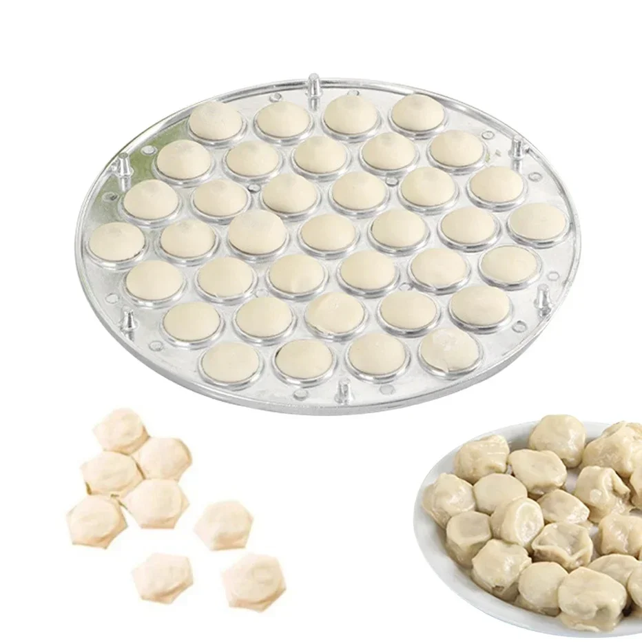 Dumpling Making Machine Food Grade Meat Dumplings Maker Metal Ravioli Maker Stainless Steel Pelmeni Maker for Kichen Restaurants