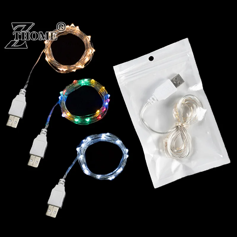 2M 20Led 3M 30Led Usb Operated Mini Led Copper Wire String Fairy Lights  Led