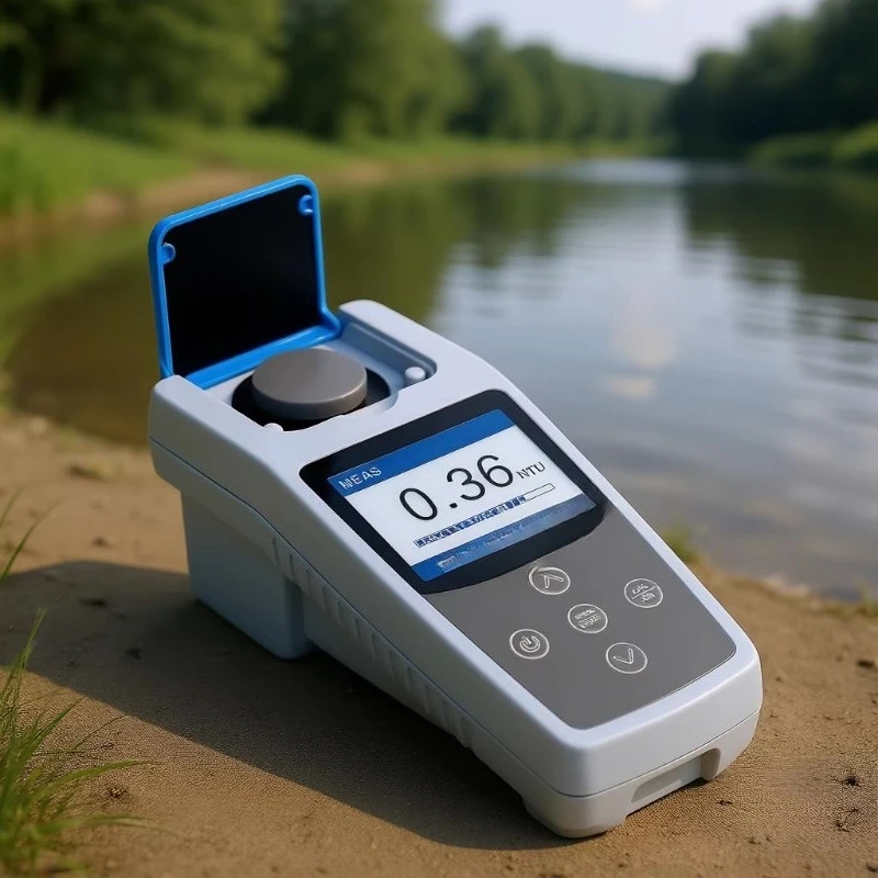 Portable Turbidimeter Water Quality Tester 0-1000  Range Iso 7027 Compliant