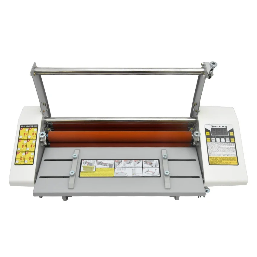 For 9350T A3+ Laminating Machine English version Cold Hot Roll Laminator film photo Thermal Laminator 0.3-3m/minute