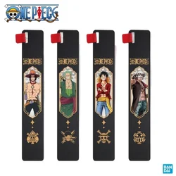 One Piece Commemorative Bookmark Anime Peripherals Luffy Ace Metal Ruler Two-dimensional Stationery Creative Gift Collection