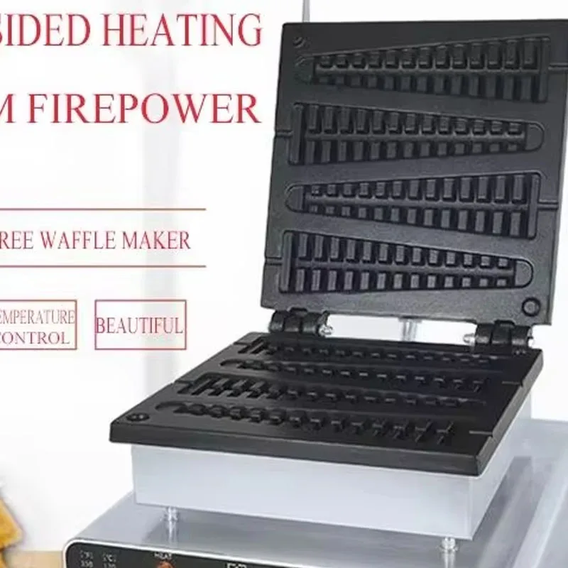 

Вафельница в форме рождественской елки для приготовления закусок