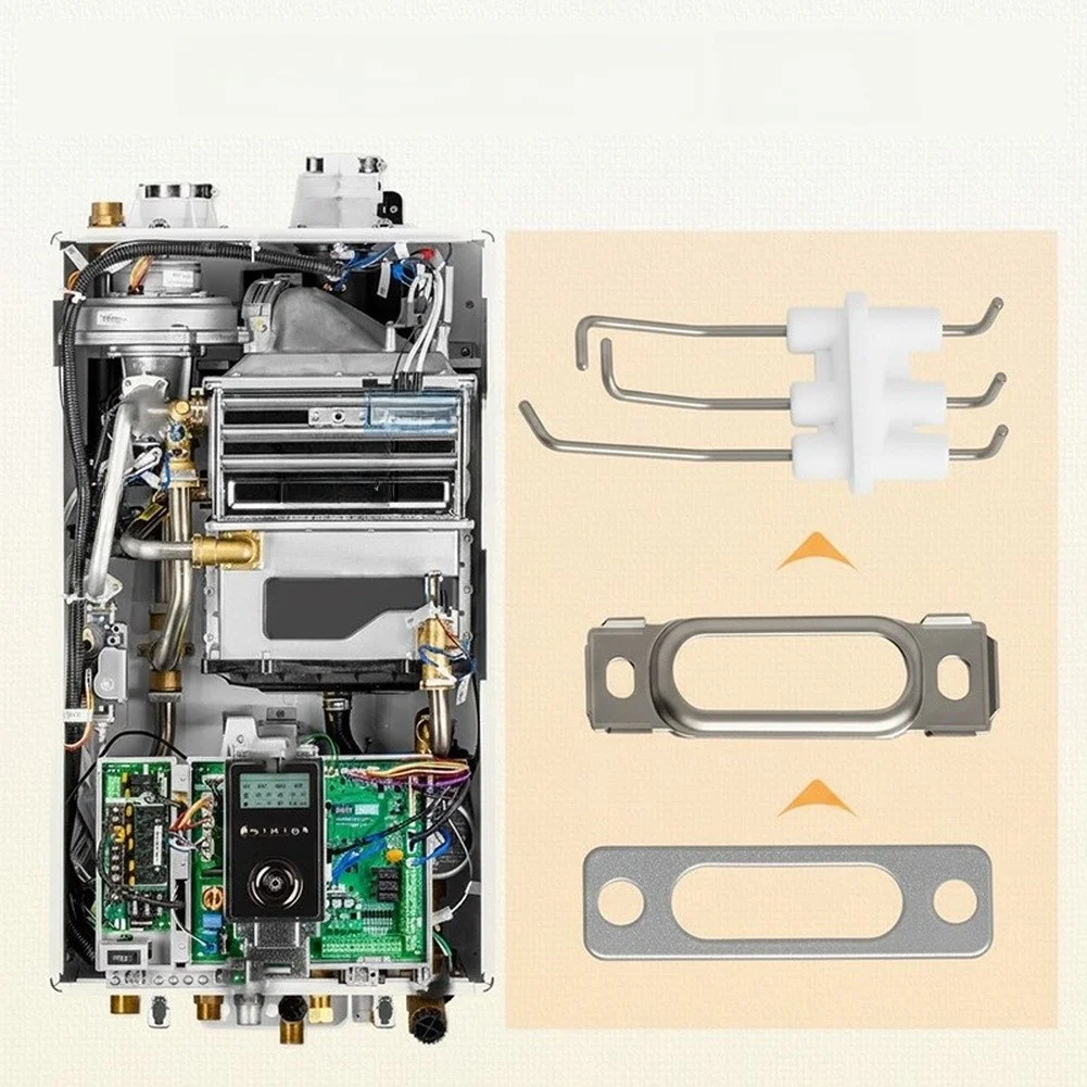 For Combustion Chamber Repair Flame Sensor Kit Stable Spark Generation System Ignition Sensor Air-tight Seal Gasket