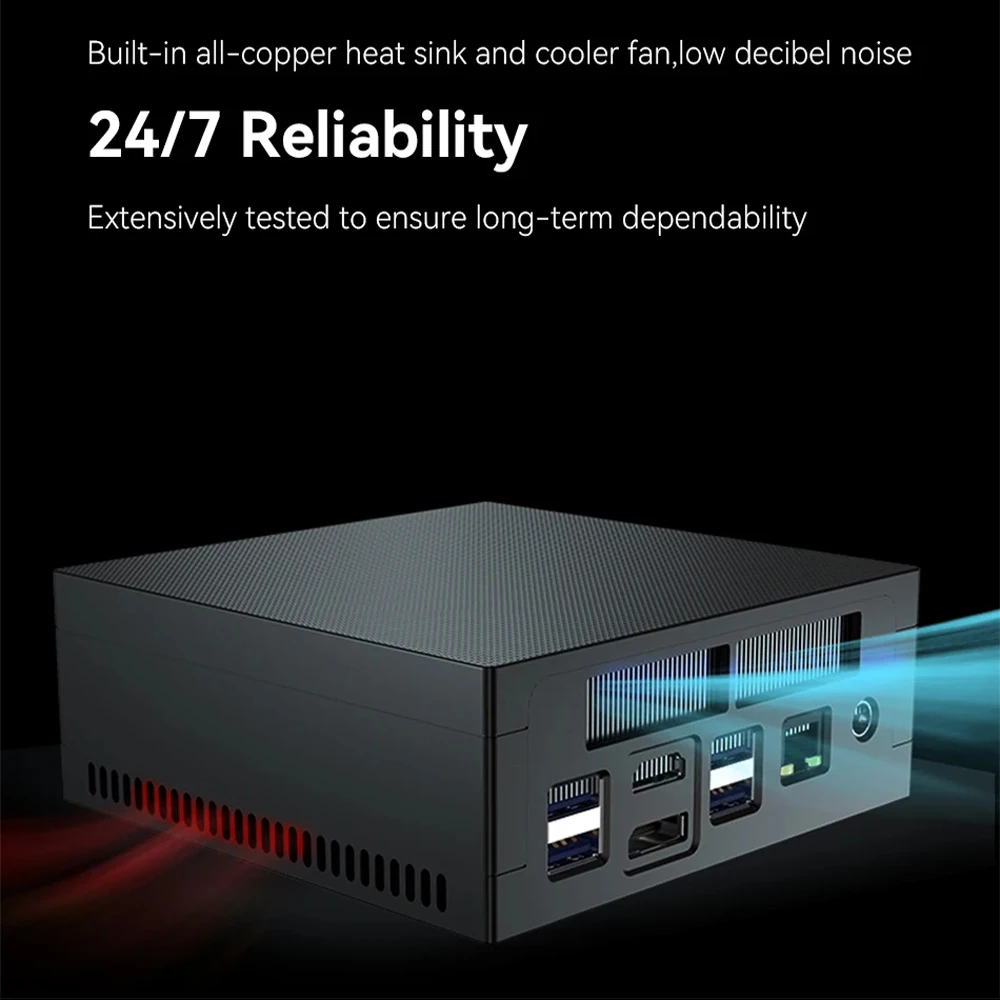 BEBEPC Gaming Mini PC with AMD Ryzen7-3750H/Althon 3150U16G/32G Dual DDR4 Support Windows10/11 WIFI BT4.2 Type-C Office Computer