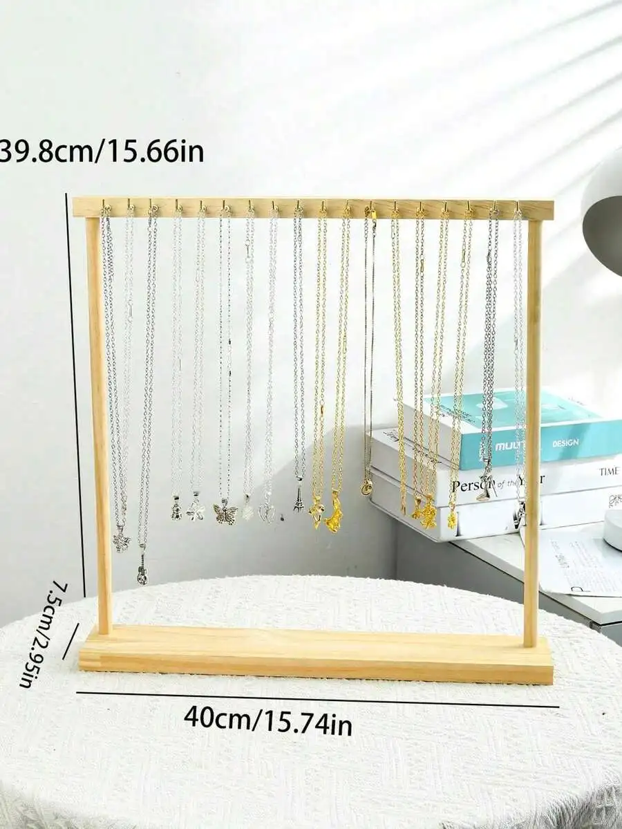 Tone Necklace Display Holder, Large Size Sweater Chain, Bracelet, Jewelry Organizer Rack Sun Travel Cool Back To School - view 2