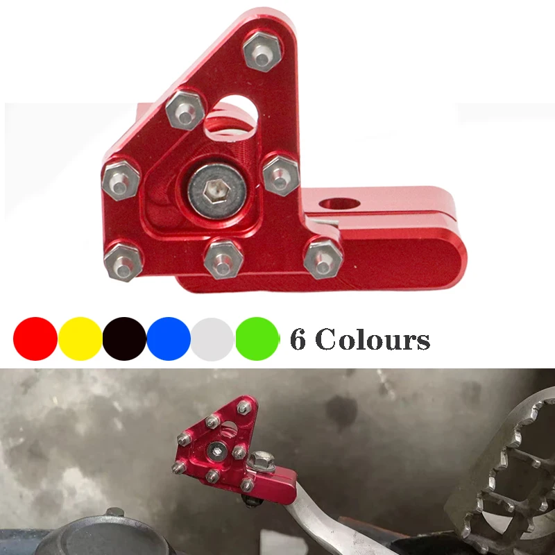 دراجة نارية الخلفية بدال فرامل رافعة رئيس القدم الوتد خطوة تلميح لهوندا CR125R CR250R CRF150R CRF250R CRF250X CRF450R CRF450X أجزاء