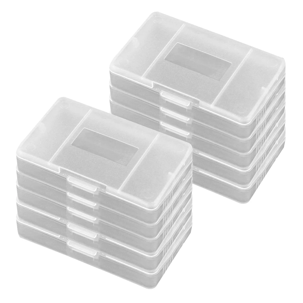 

10pcs Game Case Shockproof Holder Premium Abs Dustproof Shockproof Storage Holder For Cartridges Protective Shell