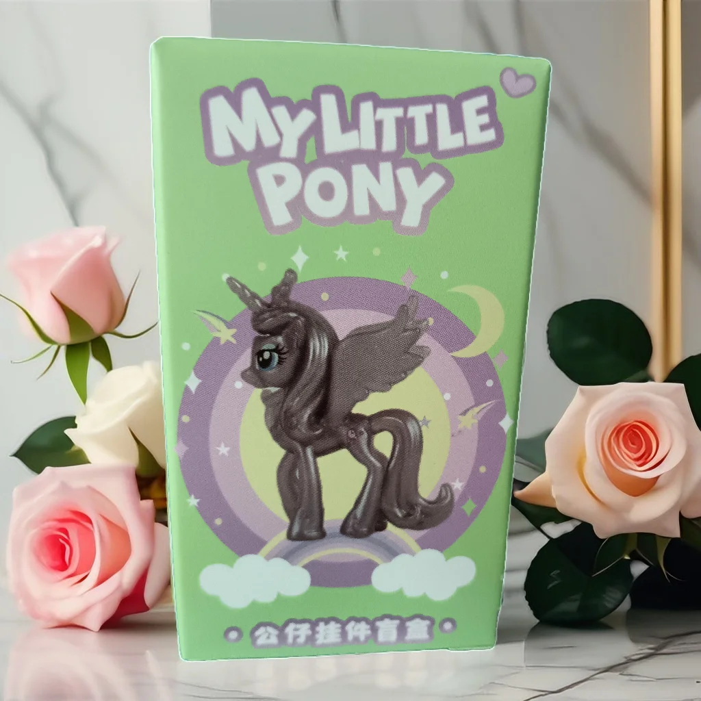 

Hasbro My Little Pony Blind Box Toys Princess Luna Cadance Twilight Sparkle Fluttershy Doll Pendant Collectibles Children's Gift