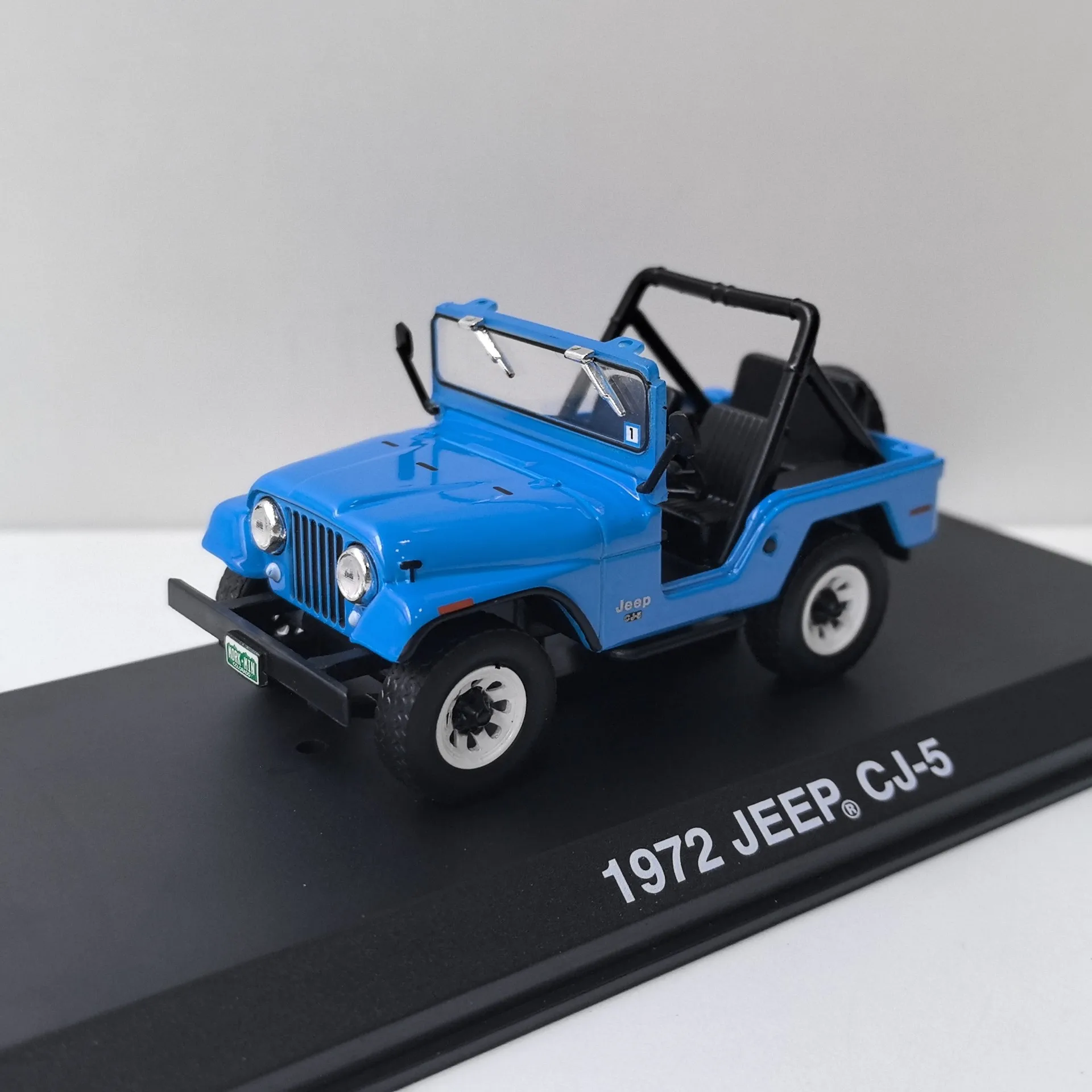 

Diecast Green Light 1/43 Scale JEEP CJ-5 1972 Jeep Alloy Car Model Collectible Toy Gift Souvenir Display Ornament