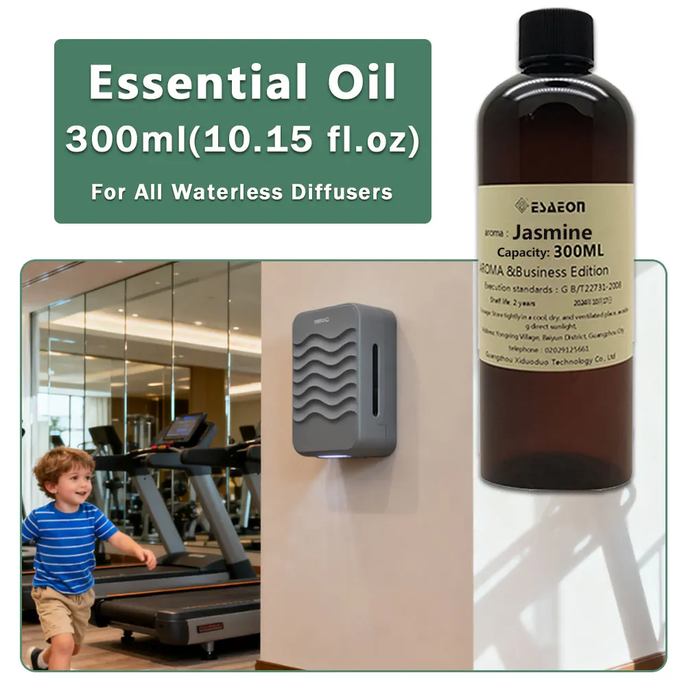 ESAEON Hotel Aroma Machine Supply Oil, Essential Oil For All Waterless Aromatherapy Diffuser, Jasmine Cedar - 300ML(10.15 fl.oz)