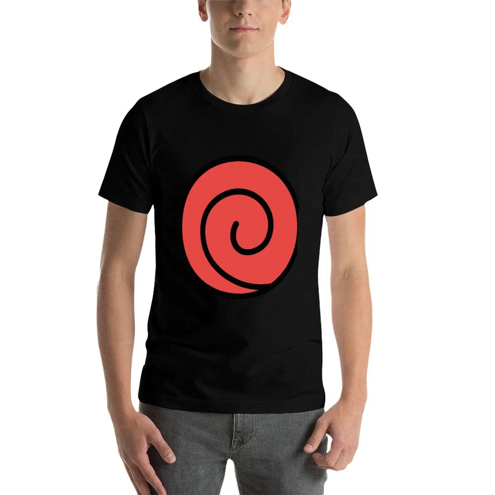 

Uchiha clan Village Symbol T-Shirt man t shirt cotton cotton t shirts man 100% t shirt for man 100 percent cotton T-Shirt